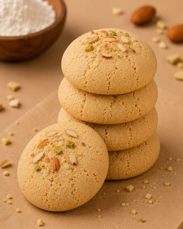 Badam Crunch Cookies