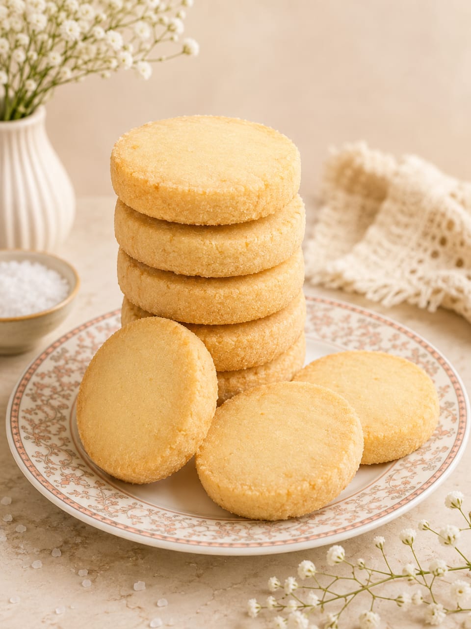 Classic Salted Butter Cookies