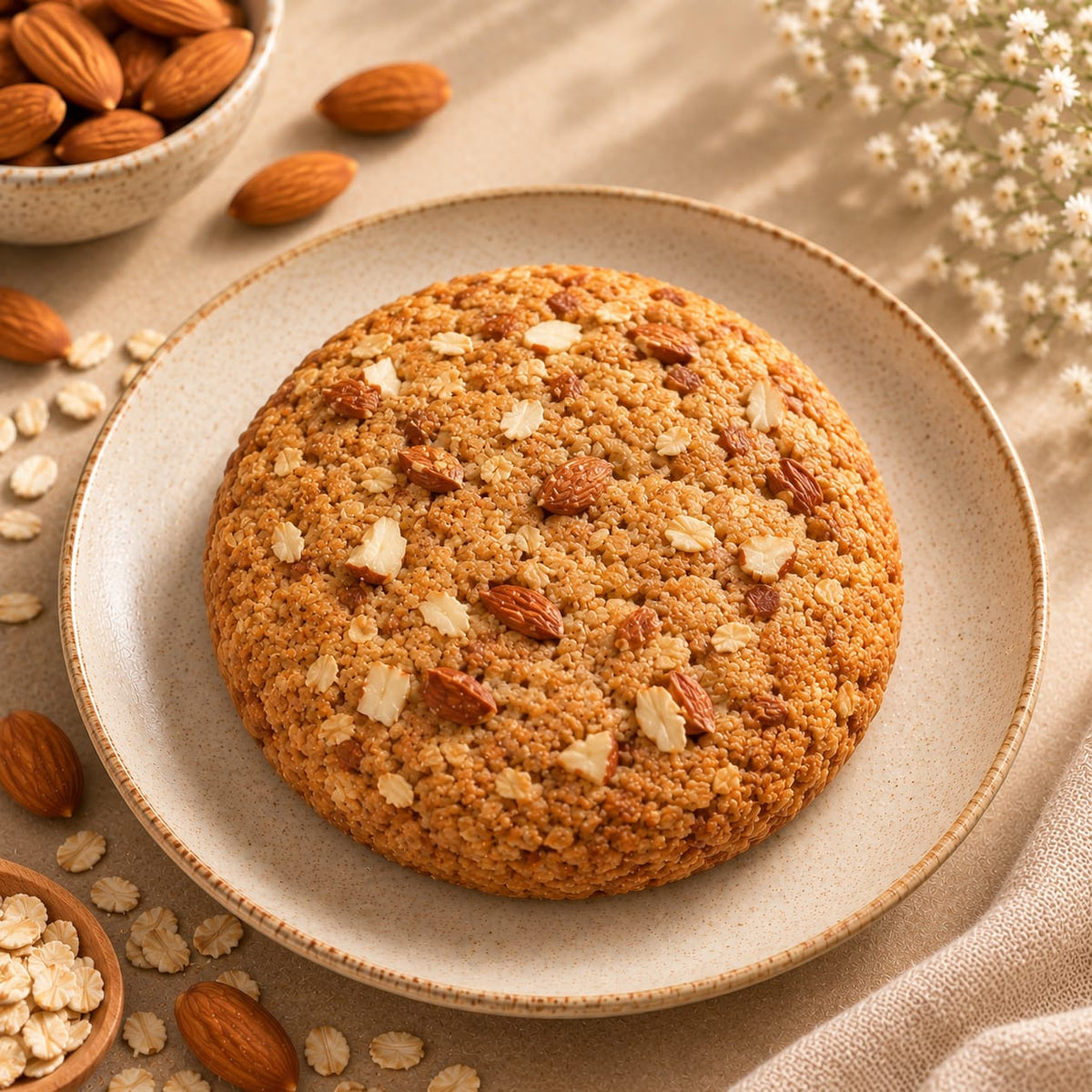 Badam Crunch Cookies