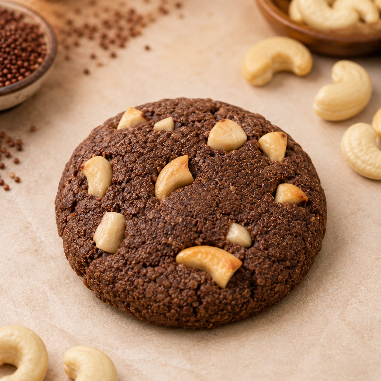 Roasted Cashew Crunch Cookies