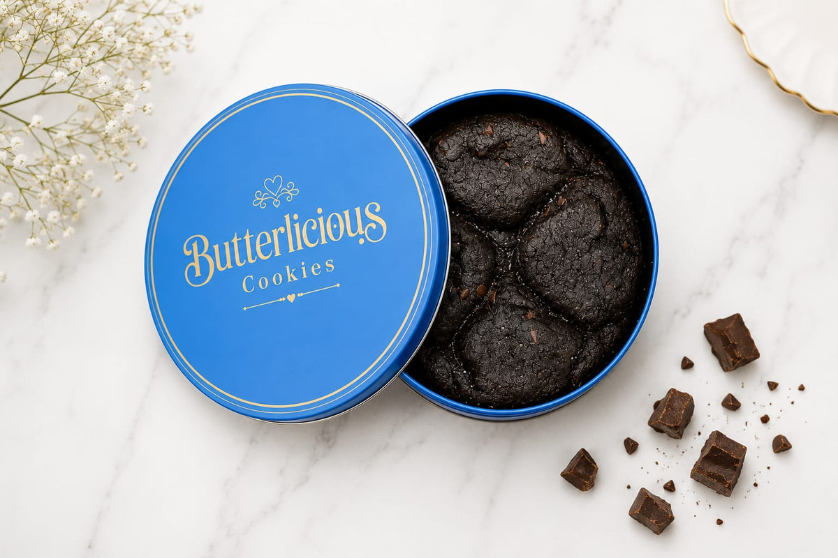 Double Chocolate Cookie Tin