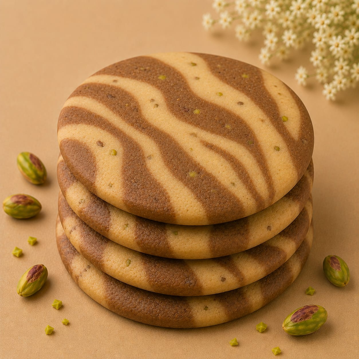 Pistachio Crunch Cookies