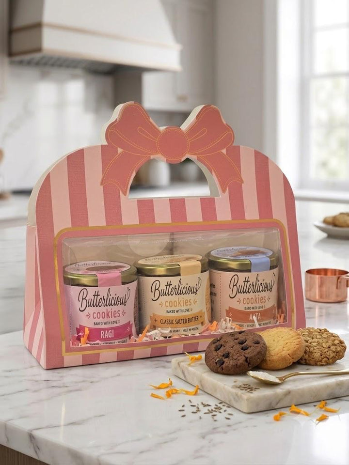 The Classic & Healthy Cookie Trio (Set of 3)
