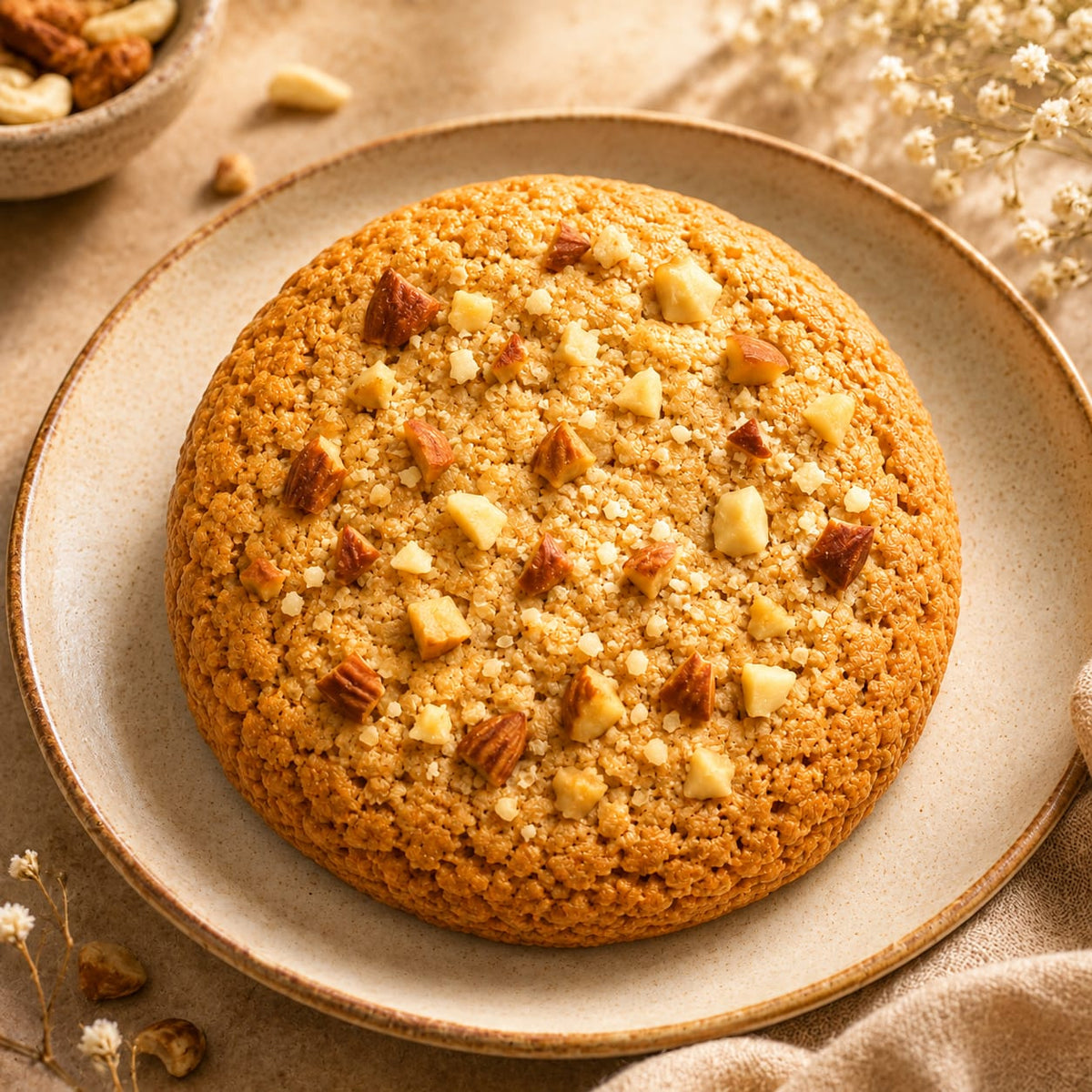 Badam Crunch Cookies