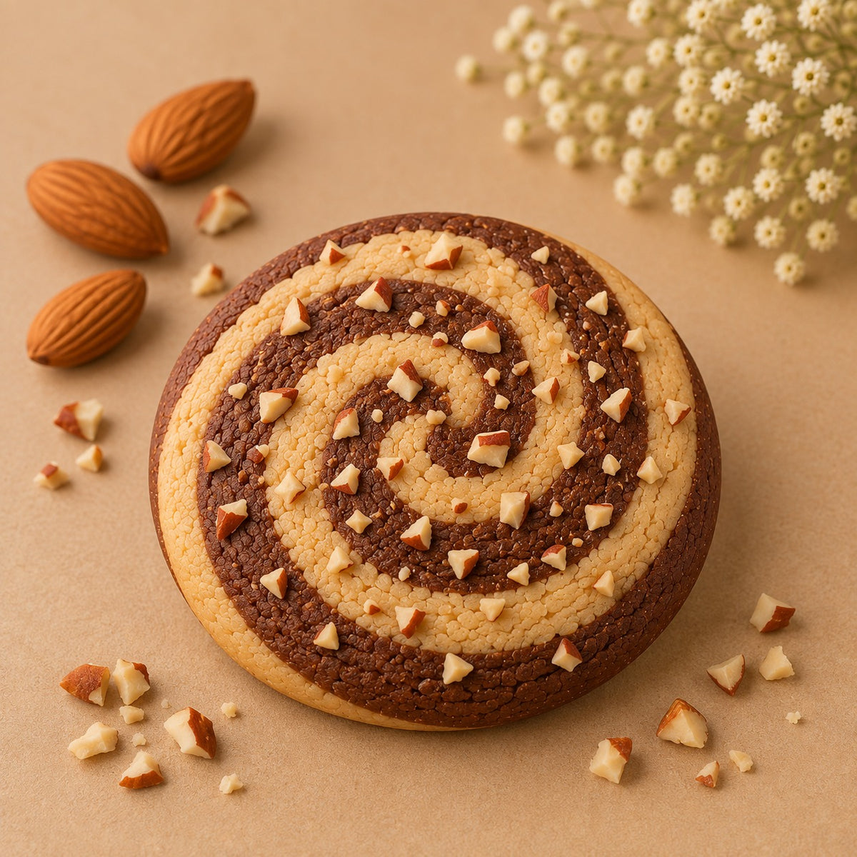 Badam Crunch Cookies