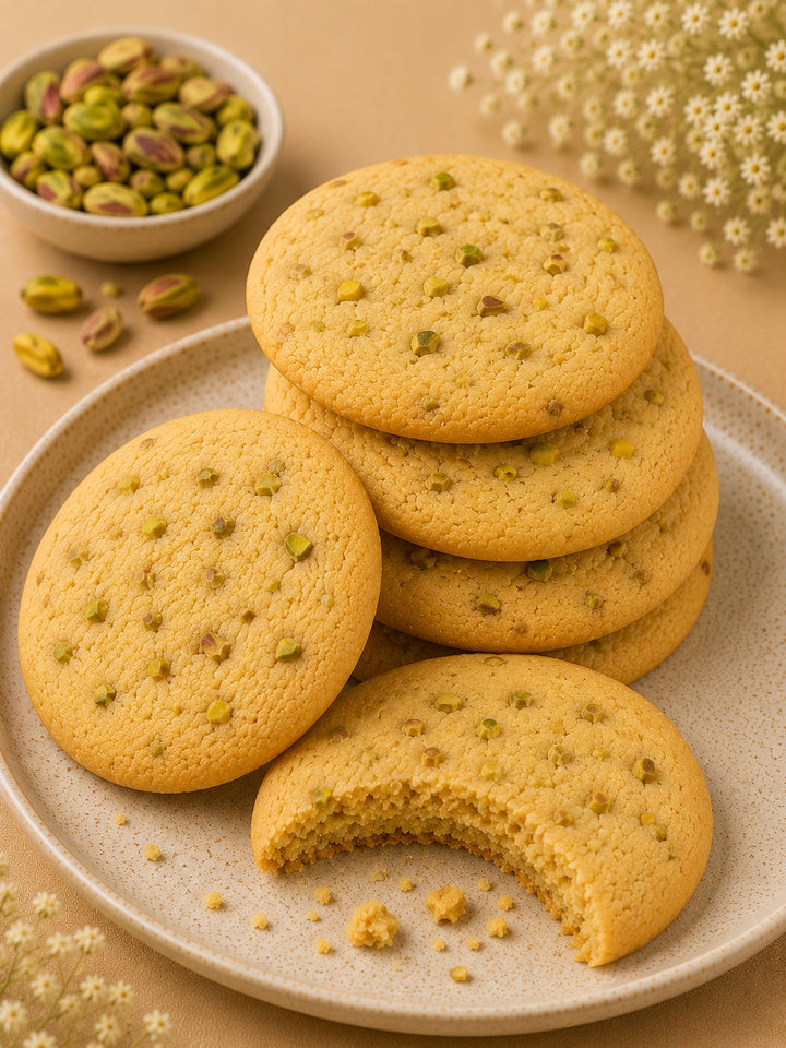Pistachio Crunch Cookies